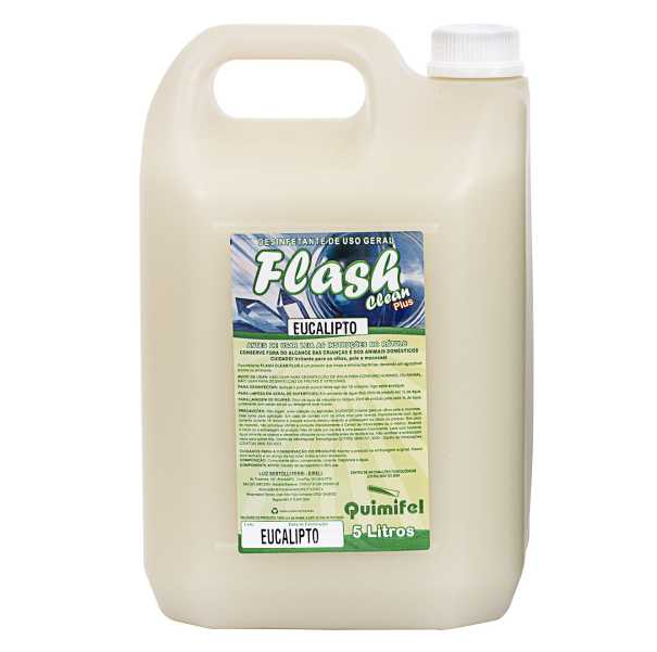 Desinfetante 5L Eucalipto Flash Clean Quimifel