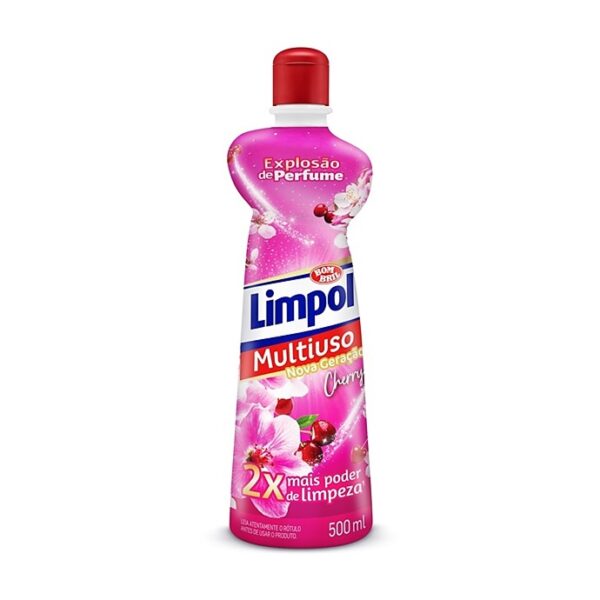 Limpador Multiuso 500ml Floral Cherry Limpol Bombril