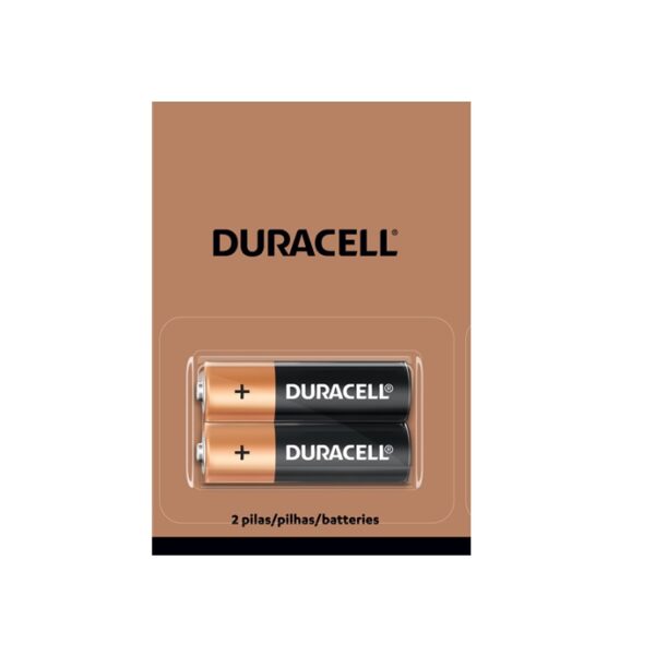 Pilha Peq. AA Alcalina Duracell C/2 Un HCAA Ref. 5019002