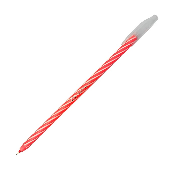 Caneta Esferográficas Vermelha Spiro 0,7mm Cis Ref. 520611