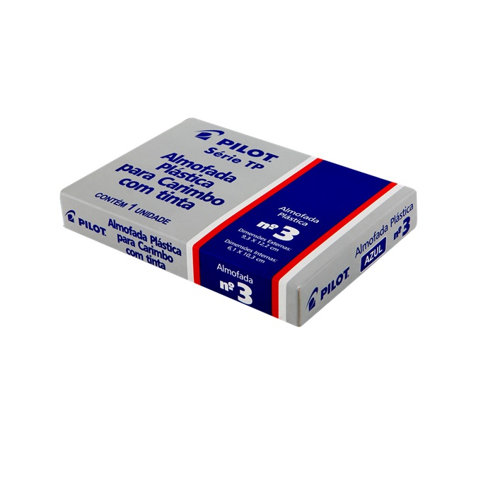 Almofada P/Carimbo N 2 Azul Pilot C/Tampa Plástica - Image 3