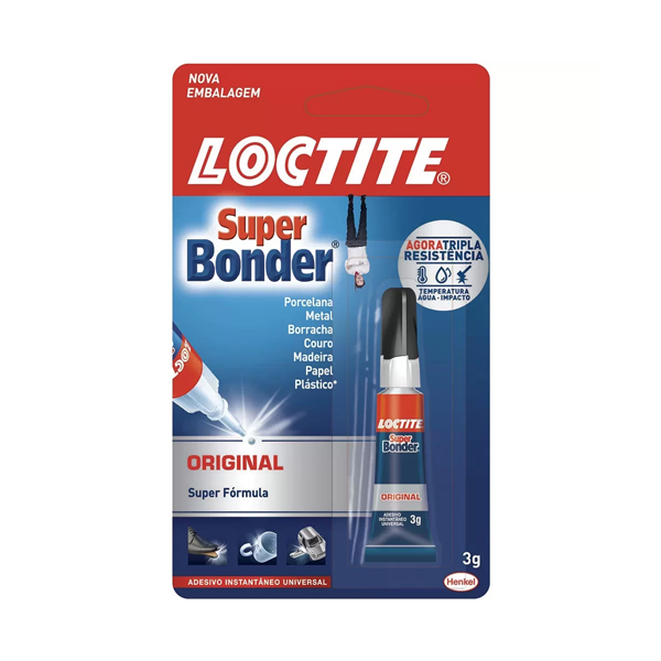 Cola Super Bonder 3g Henkel