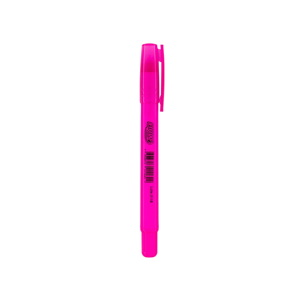 Marca Texto Gel Rosa Fluorescente BRW Ref. Ca9002