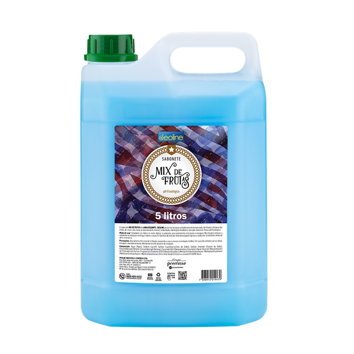 Sabonete 5L Líq. Mix De Frutas Deoline