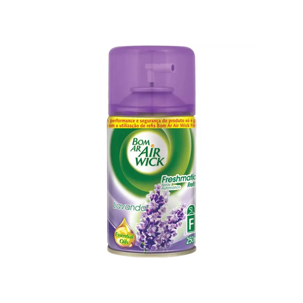 Odorizador Refil 250ml Air Wick Freshmatic Lavanda Bom Ar