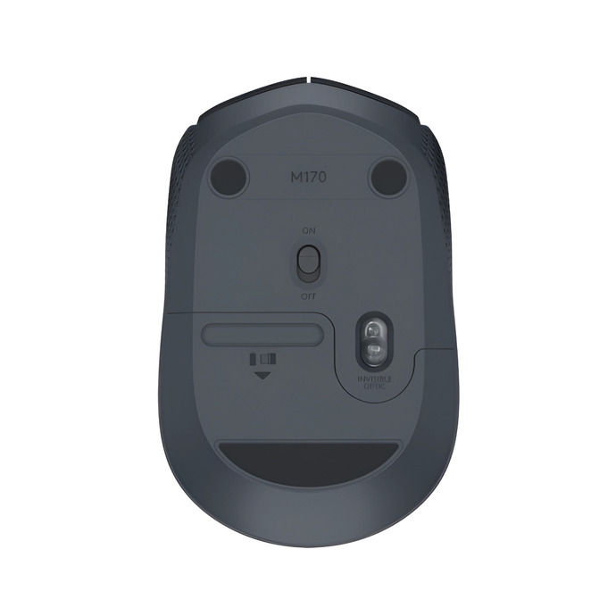 Mouse Sem Fio Preto Logitech Ref. M170 - Image 3