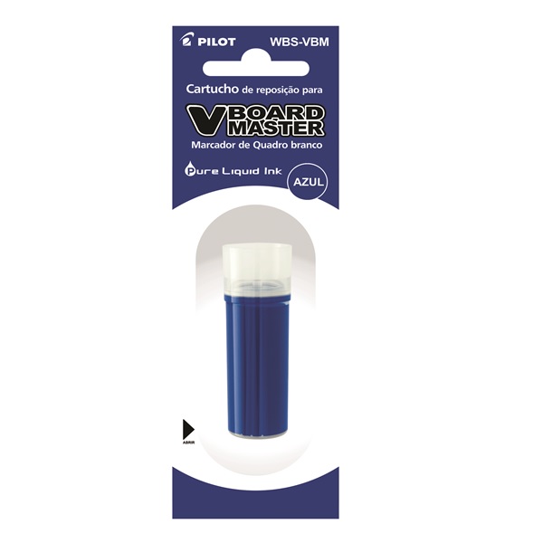 Refil Para Marcador Quadro Branco V-Board Master Azul Pilot