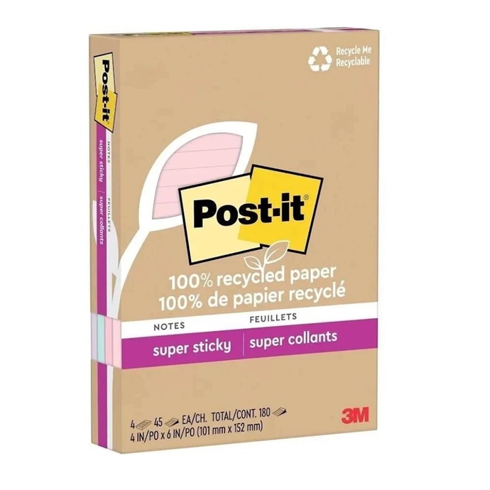 Post-it 101x152mm Coleção Paixão por Viajar 3M HB004823033