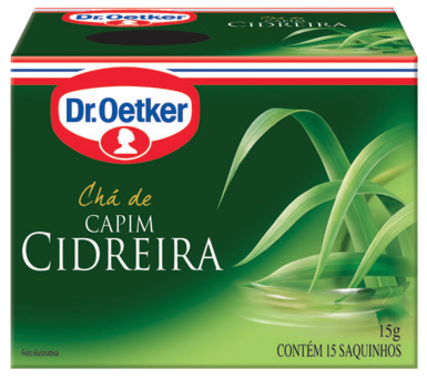 Chá Oetker C/15 UN Capim Cidreira