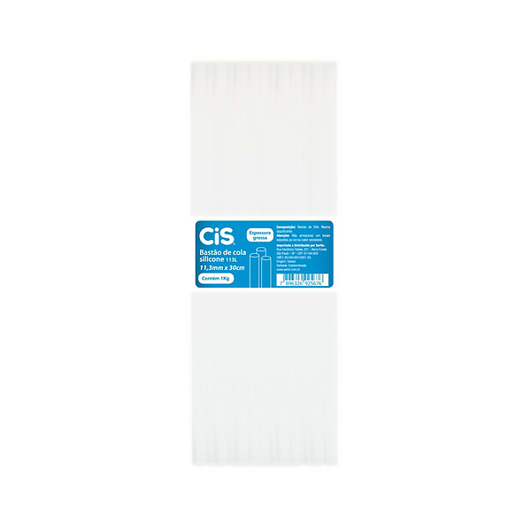 Cola De Silicone 34 UN 11,3mmx30cm Grossa Sertic
