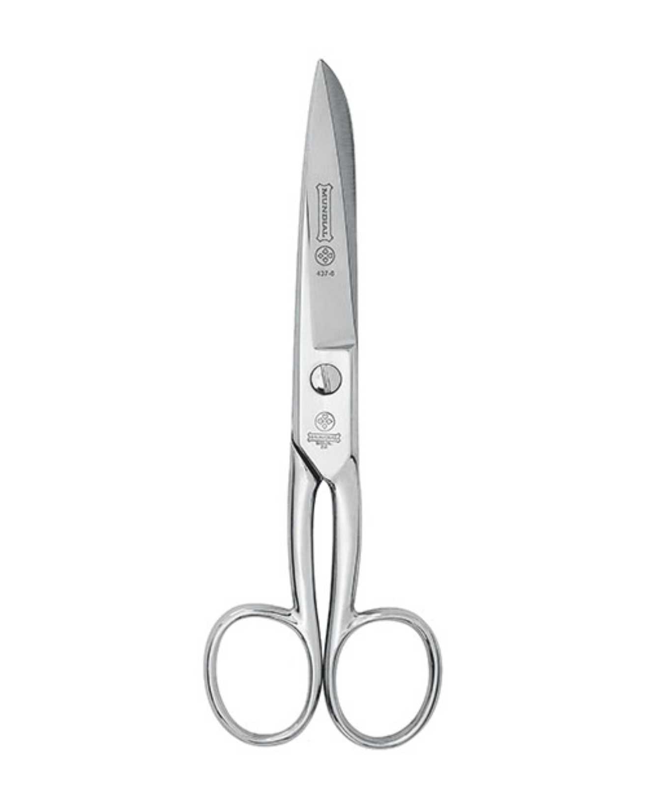 Tesoura Forjada Niquelada 15cm Multiuso Mundial