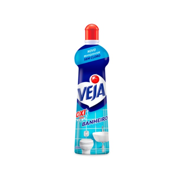 Limpador Banheiro 500Ml S/Cloro Squeeze Veja Antibac3115537