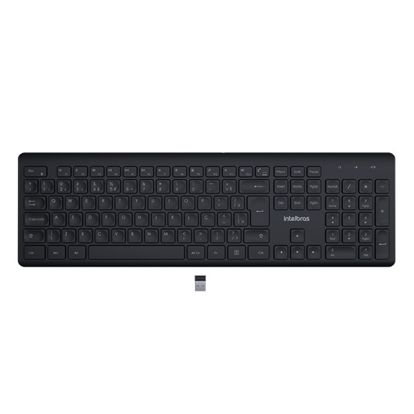 Teclado Sem Fio Wireless Preto Intelbras Ref. Tsi50