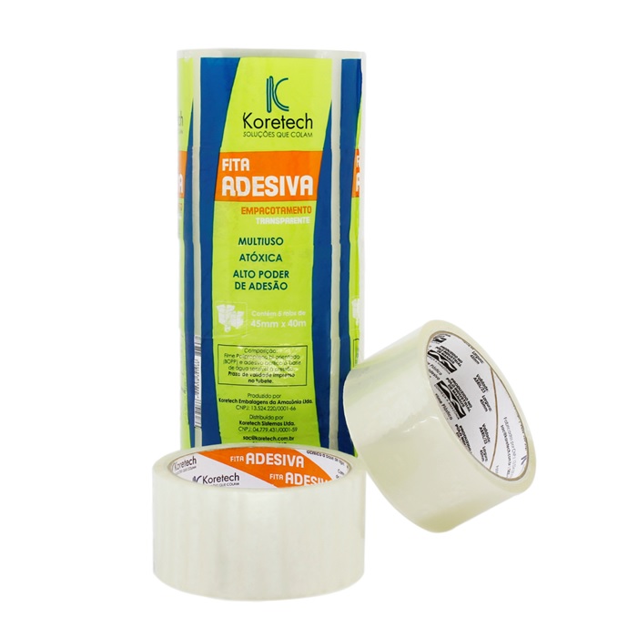 Fita Empacotamento 45X40M TR Ref. 2215 7908467200038 Koretech