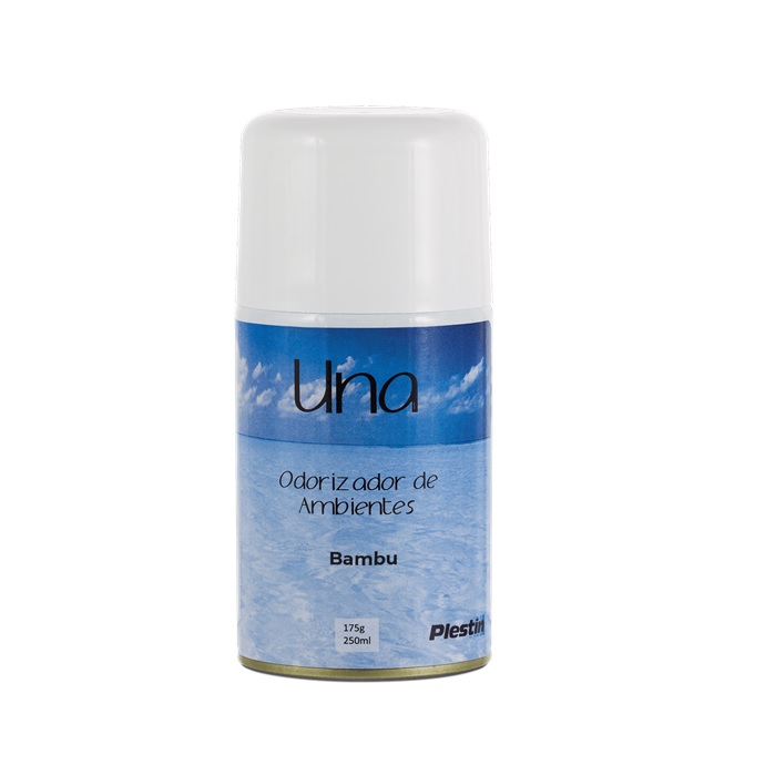 Desodorizador Refil 250ml Aerossol Bambu Una Plestin